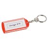 Porte Clés à Glissière Publicitaire En Plastique ABS Et PMMA Verso Avec Mousqueton Porte Clés à Glissière Publicitaire En Plastique ABS Et PMMA Verso Avec Mousqueton