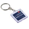 Porte Clés étiquette Démontable Publicitaire En Plastique SAN