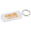 Porte Clés Porte étiquette Publicitaire En Plastique ABS Et SAN Verso