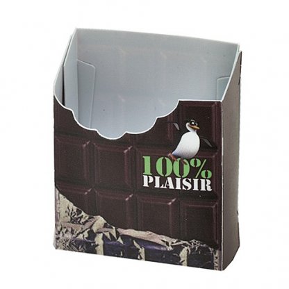 Protège Paquet De 20 Cigarettes à Votre Forme Publicitaire En Polypropylène Chocolat