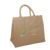 Sac Cabas Publicitaire Normes Alimentaires En Toile De Jute 47x33x18cm Naturel BANGALORE