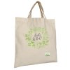 Sac Shopping En Coton Naturel 130g 38x42cm Anses Courtes JAIPUR