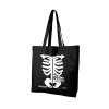 Sac Shopping Personnalisé Avec Soufflet En Coton Naturel 220g 38x42x10cm Noir MANALI Sac Shopping Personnalisé Avec Soufflet En Coton Naturel 220g 38x42x10cm Noir MANALI