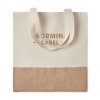 Sac Shopping Personnalisé En Coton Et Toile De Jute 160g 38x41cm Logo INDIA TOTE Sac Shopping Personnalisé En Coton Et Toile De Jute 160g 38x41cm Logo INDIA TOTE