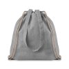 Sac Shopping Promotionnel En Coton Recyclé 140g 38x42cm Gris Ciel MOIRADUO
