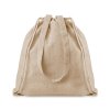 Sac Shopping Publicitaire En Coton Recyclé 140g 38x42cm Naturel MOIRADUO