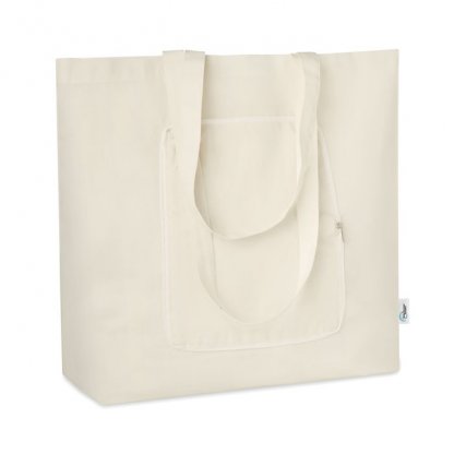 Sac Shopping Publicitaire En Coton Recyclé 40x45cm ZIGZAG