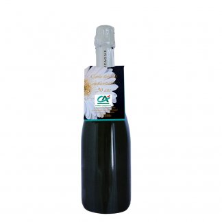 Sachet de graines accroche porte et collerette bouteille promotionnel - sur bouteille - CROCHGRAINES
