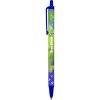 Stylo Bic Publicitaire En Plastique Recyclé Bleu Quadri BIC CLIC STIC
