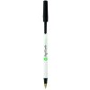 Stylo Bic Publicitaire En Plastique Recyclé Noir BIC ROUND STIC Stylo Bic Publicitaire En Plastique Recyclé Noir BIC ROUND STIC