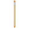 Stylo Bille En Carton Personnalisable Orange STOMP PEN Stylo Bille En Carton Personnalisable Orange STOMP PEN
