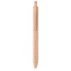 Stylo Bille Personnalisable En Paille De Blé Et Polypropylène Orange PECAS Stylo Bille Personnalisable En Paille De Blé Et Polypropylène Orange PECAS