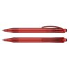 Stylo Bille Personnalisable En Plastique Recyclé Rouge Transparent DYNAMIX RECYCLING