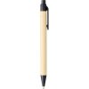 Stylo Bille Personnalisé En Carton Recyclé Et Bioplastique Noir BERK Stylo Bille Personnalisé En Carton Recyclé Et Bioplastique Noir BERK