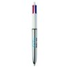 Stylo Bille Publicitaire 4 Couleurs Brillant éco Conçu Argent BIC 4 COLOURS SHINE