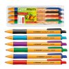 Stylo Bille Publicitaire En Plastique Recyclé 6 Couleurs STABILO POINTBALL Stylo Bille Publicitaire En Plastique Recyclé 6 Couleurs STABILO POINTBALL