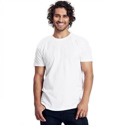 T Shirt Publicitaire Homme Ajusté En Coton Biologique Blanc FITTED MEN