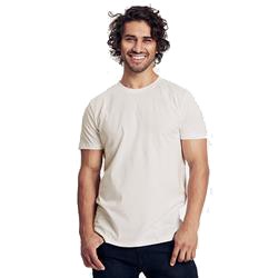 T Shirt Publicitaire Homme Ajusté En Coton Biologique Manches Courtes Naturel FITTED MEN