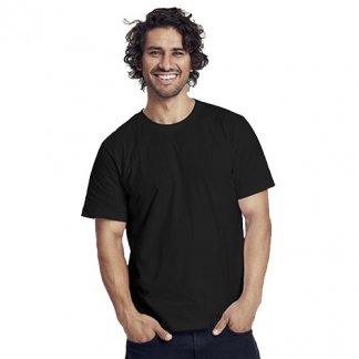 T-shirt publicitaire homme classic en coton biologique - noir - NORMAL MEN