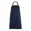 Tablier Personnalisable En Coton Du Commerce équitable 295g Bleu FAIRCOOK