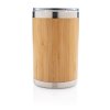 Tasse Promotionnelle Bambou Et Inox Profil 270 Ml COFEE TO GO