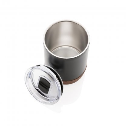 Tasse Publicitaire Nomade Inox Et Liège 180 Ml COFEE TO GO