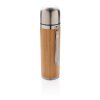 Thermos Personnalisable En Bambou Et Inox 400ml DURINOX Thermos Personnalisable En Bambou Et Inox 400ml DURINOX