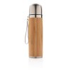 Thermos Promotionnel En Bambou Et Inox Profil 400ml DURINOX Thermos Promotionnel En Bambou Et Inox Profil 400ml DURINOX