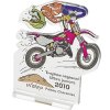 Trophée à Votre Forme En Plastique PMMA Marquage Quadri Petit Modèle COUPE
