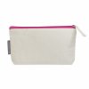Trousse De Voyage Ou Cosmétique Personnalisable En Coton Biologique Rose BIUTIFULDAY Trousse De Voyage Ou Cosmétique Personnalisable En Coton Biologique Rose BIUTIFULDAY