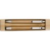 Parure Stylet / Stylo + Porte Mines Personnalisé En Bambou Dessus BAMBOOSET