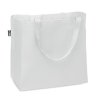 Grand Sac Shopping En Bouteilles Plastiques Recyclées 58x36x18cm FAMA Blanc