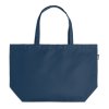 Grand Sac Shopping En Bouteilles Plastiques Recyclées 58x36x18cm FAMA Bleu Anses