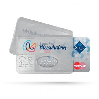 Protège Carte Publicitaire En Bioplastique CARD HOLDER