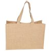 Sac Cabas En Toile De Jute Amidonnée 50x35x21cm KOLLAM Sac Cabas En Toile De Jute Amidonnée 50x35x21cm KOLLAM