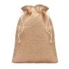 Sac Pochon à Cordon En Jute 3 Formats POCHE JUTE Medium