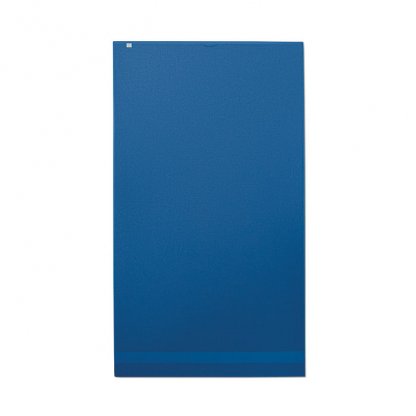 Serviette éponge En Coton Biologique 180x100mm MERRY Bleu à Plat