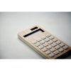 Calculatrice Solaire En ABS Et Bambou CALCUBIM En Situation Calculatrice Solaire En ABS Et Bambou CALCUBIM En Situation