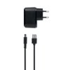 Chargeur Sans Fil Avec Horloge Et Réveil LED En Bambou MURU Cable Chargeur Sans Fil Avec Horloge Et Réveil LED En Bambou MURU Cable