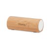Enceinte Stéréo Bluetooth En Bambou SPEAKBOX Avec Gravure Enceinte Stéréo Bluetooth En Bambou SPEAKBOX Avec Gravure