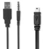 Enceinte Stéréo Bluetooth En Bambou SPEAKBOX Cable Enceinte Stéréo Bluetooth En Bambou SPEAKBOX Cable