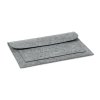 Pochette Ordinateur Ou Porte Documents En Feutre PET Recyclé POUCHLO Gris Pochette Ordinateur Ou Porte Documents En Feutre PET Recyclé POUCHLO Gris
