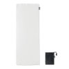Serviette Sport En PET Recyclé 30 X 80 Cm TUKO RPET Blanc Dépliée Serviette Sport En PET Recyclé 30 X 80 Cm TUKO RPET Blanc Dépliée
