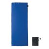 Serviette Sport En PET Recyclé 30 X 80 Cm TUKO RPET Bleu Dépliée Serviette Sport En PET Recyclé 30 X 80 Cm TUKO RPET Bleu Dépliée