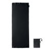 Serviette Sport En PET Recyclé 30 X 80 Cm TUKO RPET Noir Dépliée Serviette Sport En PET Recyclé 30 X 80 Cm TUKO RPET Noir Dépliée