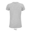 Polo Femme En Coton Biologique 170g PLANET WOMEN Gris Chiné Dos Polo Femme En Coton Biologique 170g PLANET WOMEN Gris Chiné Dos