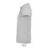 Polo Femme En Coton Biologique 170g PLANET WOMEN Gris Chiné Côté Polo Femme En Coton Biologique 170g PLANET WOMEN Gris Chiné Côté