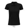 Polo Femme En Coton Biologique 170g PLANET WOMEN Noir Polo Femme En Coton Biologique 170g PLANET WOMEN Noir