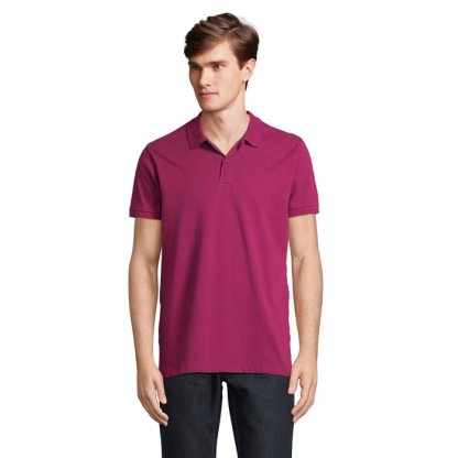 Polo Homme En Coton Bio 170g PLANET MEN Astral Purple