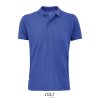 Polo Homme En Coton Biologique 170g PLANET MEN Bleu